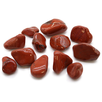 African Tumble Stones - Jasper - Red