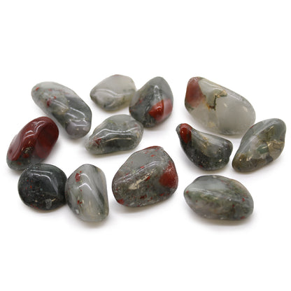 African Tumble Stones - Bloodstone - Sephtonite