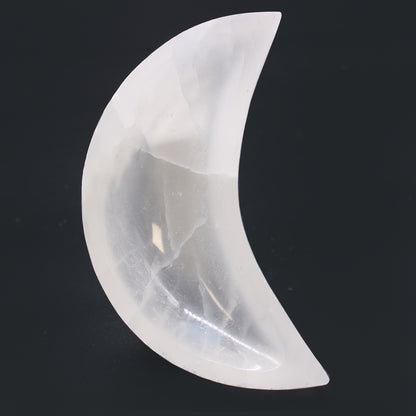 Selenite Moon Bowl 15cm