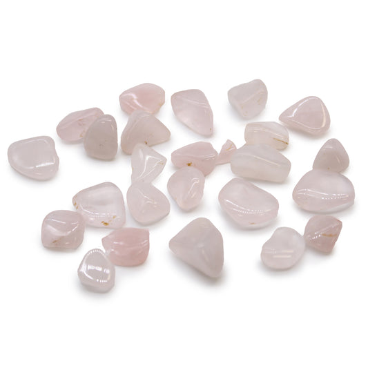 African Tumble Stones - Rose Quartz