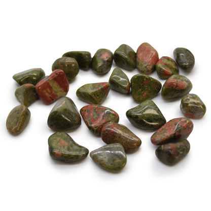 African Tumble Stones - Unakite