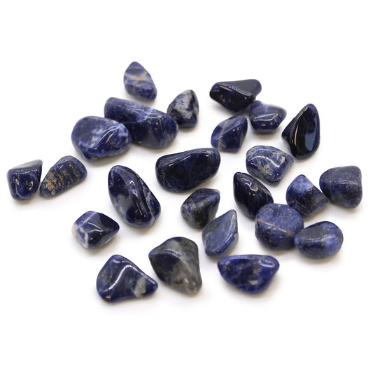 African Tumble Stones - Sodalite - Pure Blue