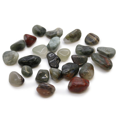 African Tumble Stones - Bloodstone - Sephtonite