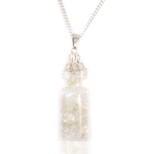 Opalite Bottled Gemstones Necklace