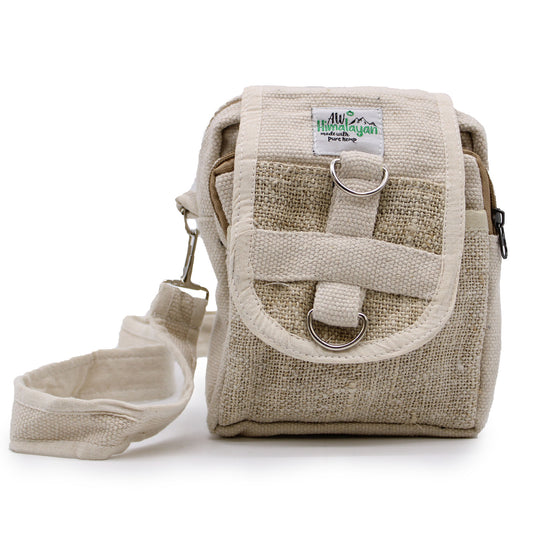 Hemp and Cotton Body-Cross Travel Bag