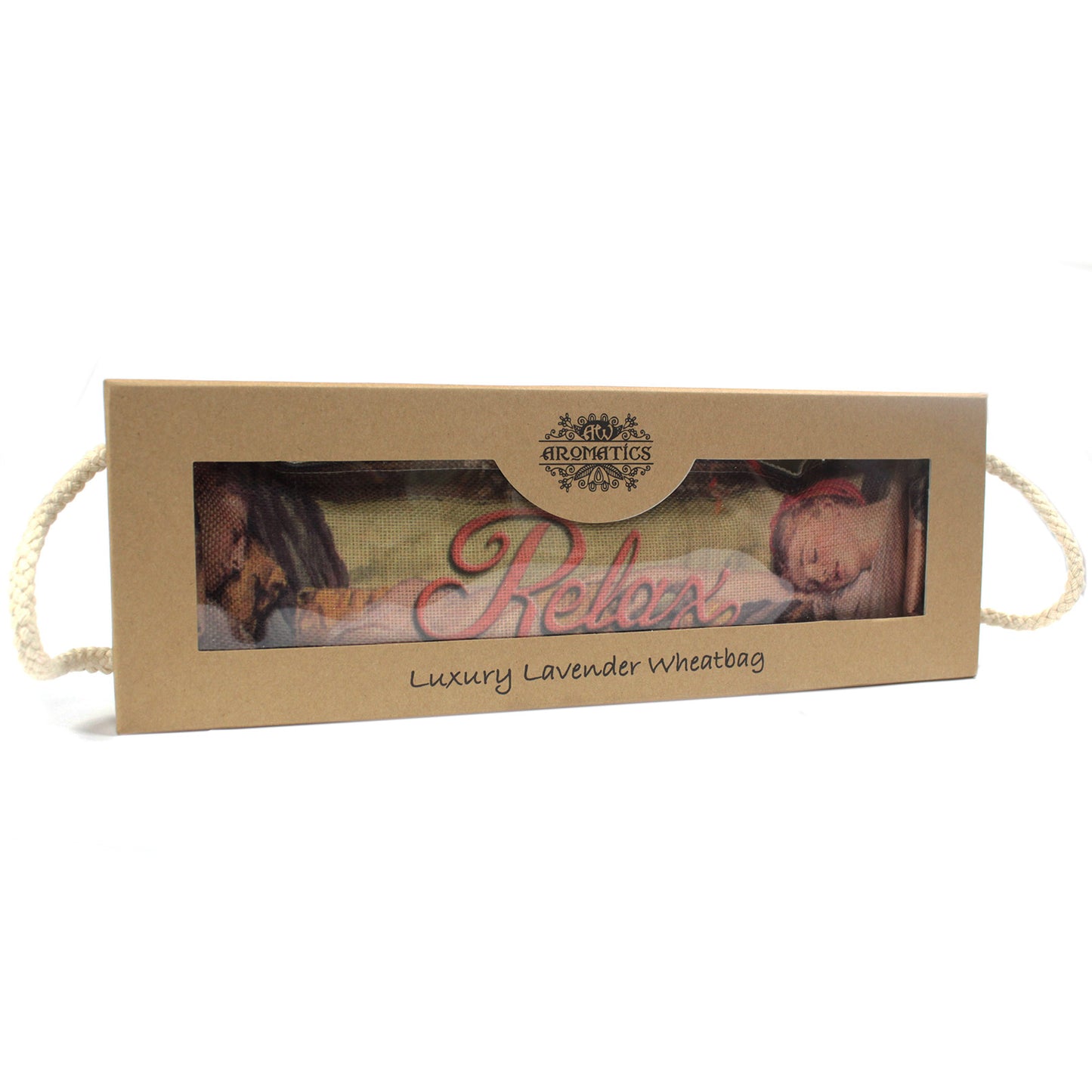 Luxury Lavender Wheat Bag in Gift Box Sleeping RELAX