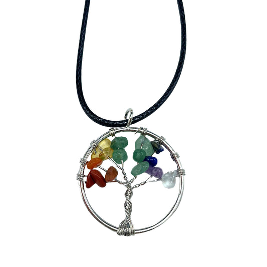 Chakra Tree of Life Pendant