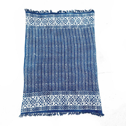 Handmade Indigo Throw