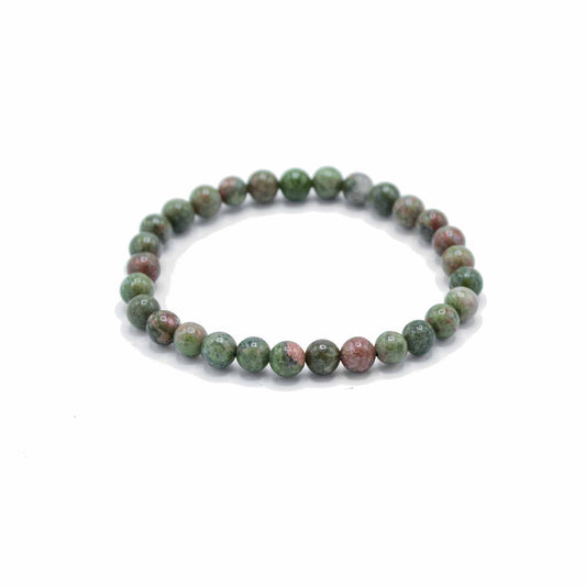 Gemstone Manifestation Bracelet Green Jasper Growth