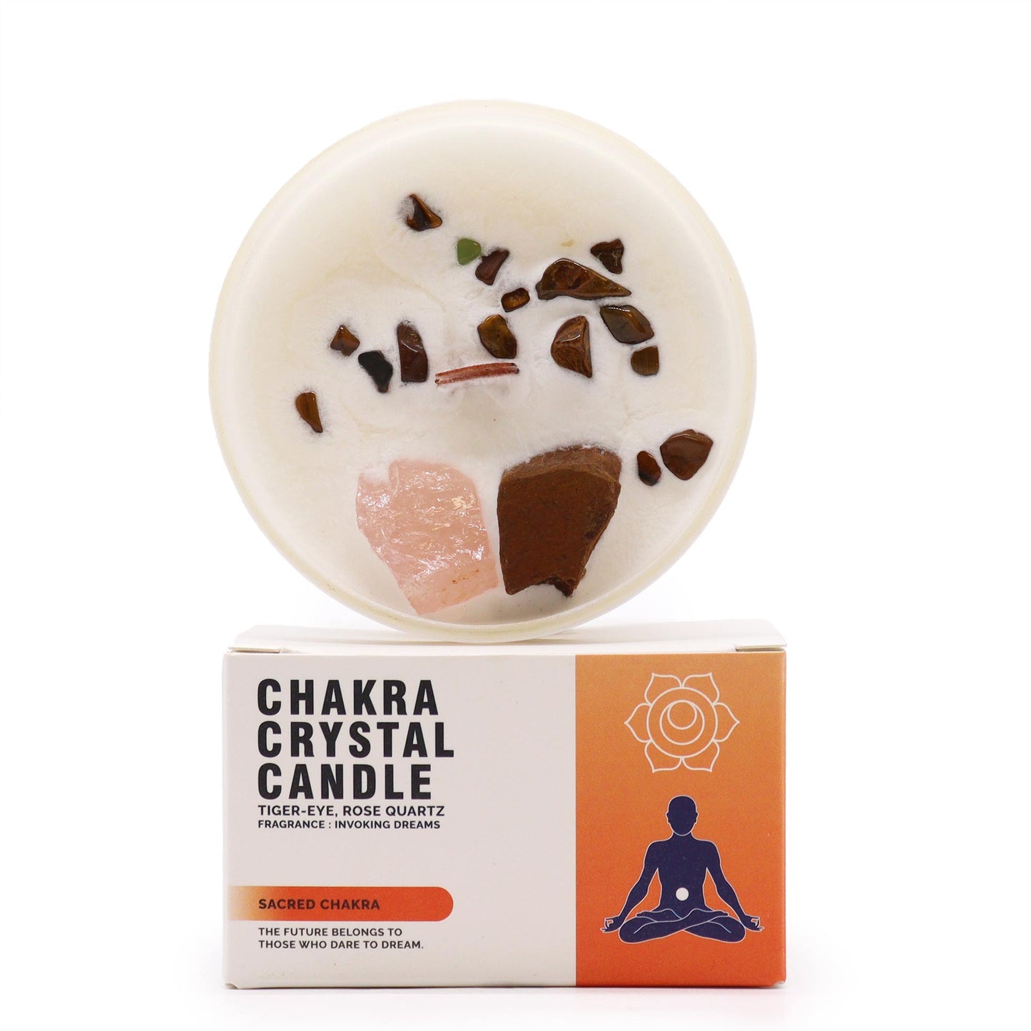 Chakra Crystal Candles Sacred Chakra