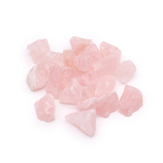 500g Bag of Raw Crystals Rose Quartz