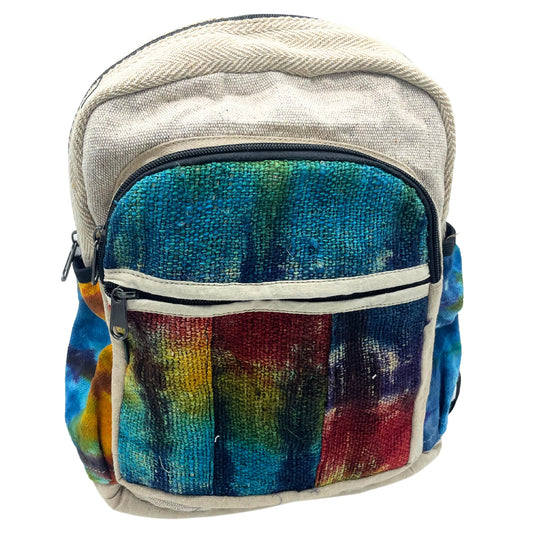 Hemp Tiedye Medium Backpack No Print