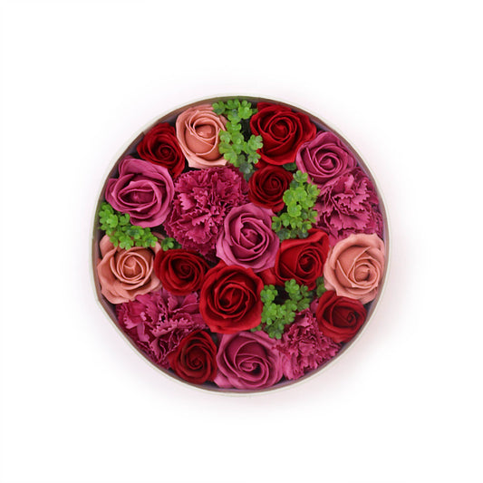 Round Box Vintage Roses