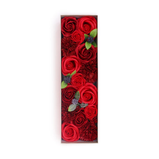 Long Box Classic Red Roses