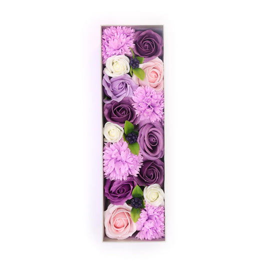 Long Box Lavender Rose & Carnation