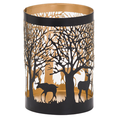 Medium Glowray Stag In Forest Lantern