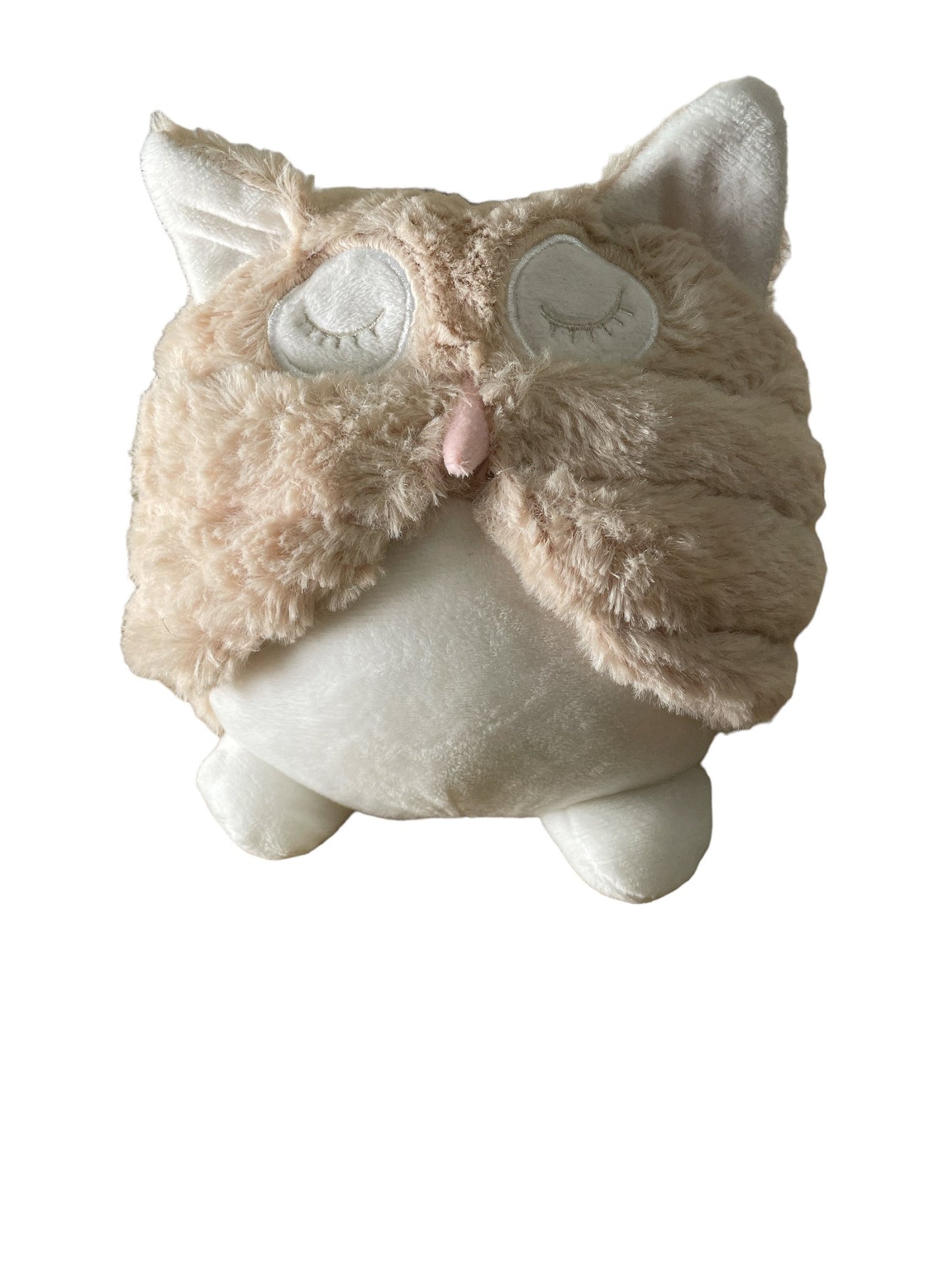 Cream Soft Owl Door Stop