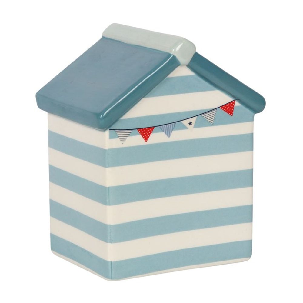 Beach Hut Ceramic Money Box