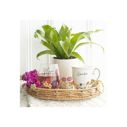 Wildflower Ceramic Plant Pot