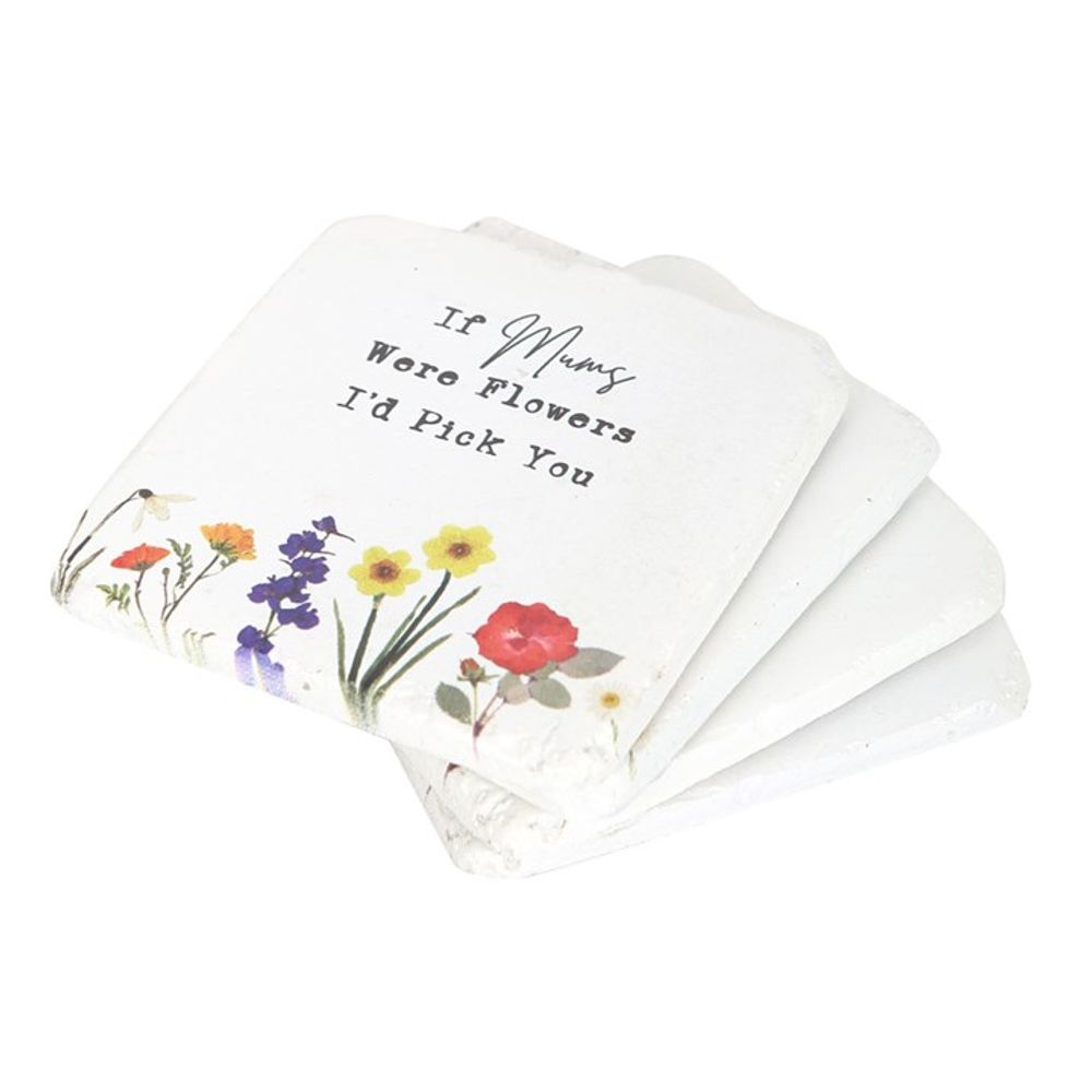 Set of 24 Wildflower Coasters