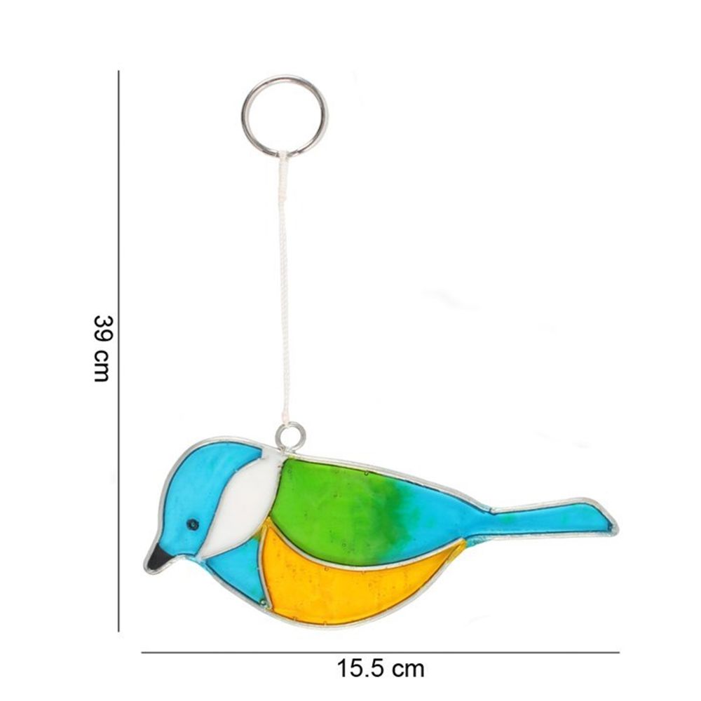 Blue Tit Bird Suncatcher