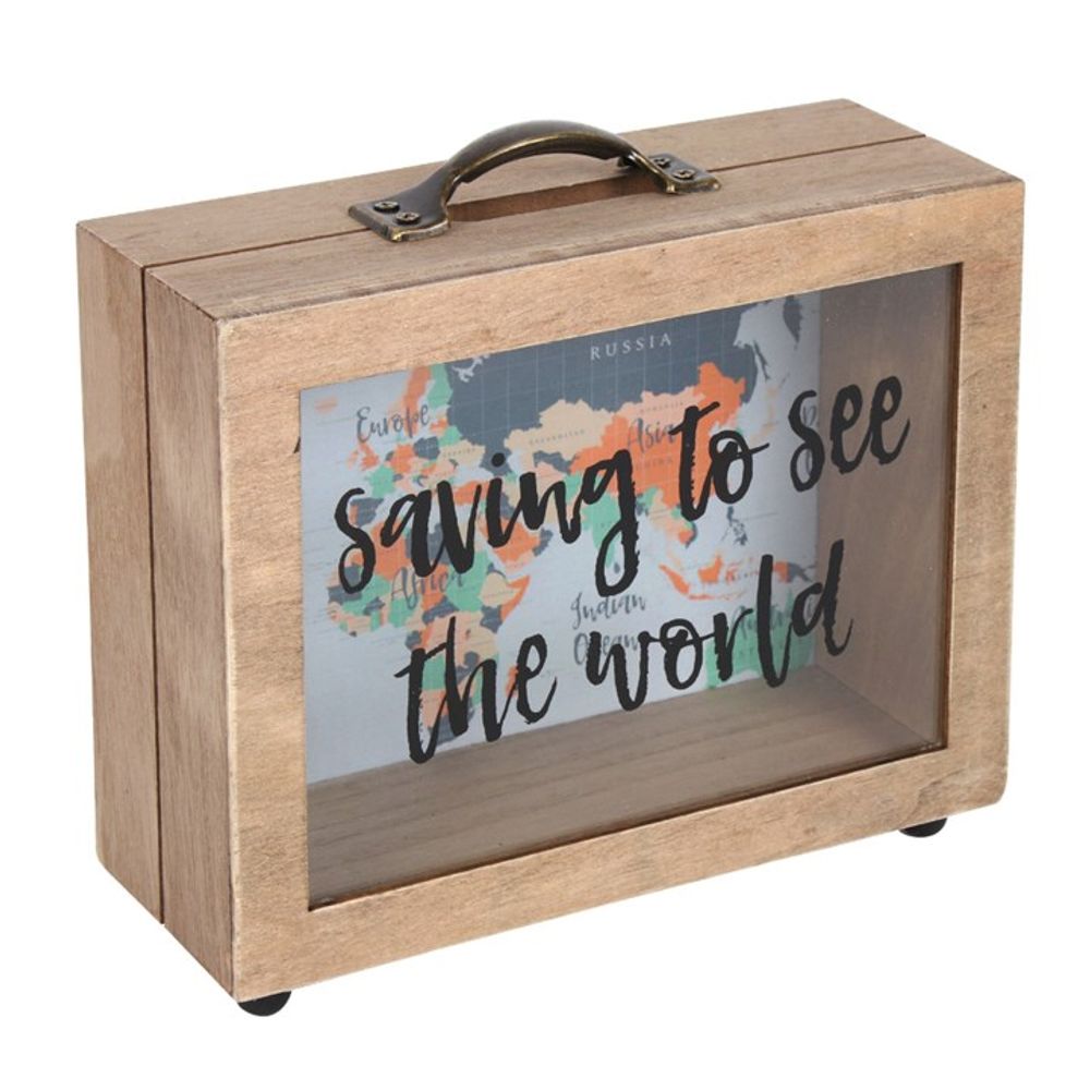 Saving to See the World Money Box